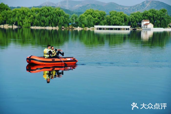 博山淋漓湖风景区图片