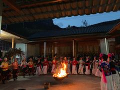 -摩梭传统篝火晚会