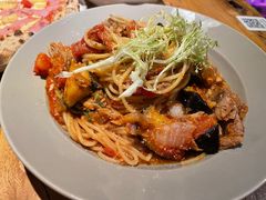 金枪鱼茄子红酱面-CALDO CALDO 卡多厨房(双盛花园店)