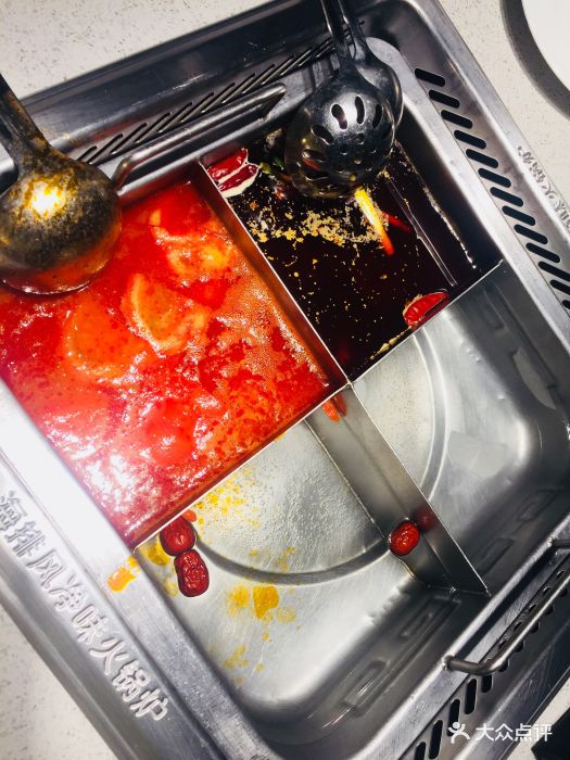 海底捞火锅(万象汇店)四宫格锅底图片 - 第6张