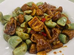 腊八蒜烧肥肠-东四民芳餐厅(世茂工三店)