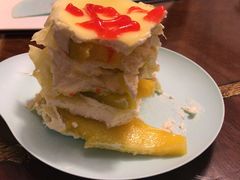 榴莲千层蛋糕切块-7cake憩刻生日蛋糕·下午茶(西安店)