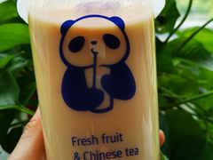 杨枝甘露去西米加芋圆-茶百道(世纪大道店)