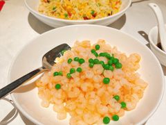 手剥河虾仁小豌豆-玫瑰厅上海菜(兴国路店)