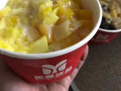 凤梨黄桃冰-美肴冰品(中山门店)