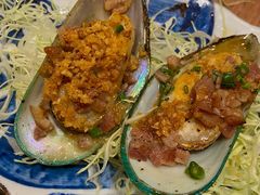 黄油蒜香焗青口贝-阿吾罗日本料理(K11艺术中心店)