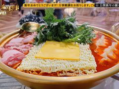 部队火锅加芝士-HOTISLAND海鸡岛·韩国料理(江南西店)