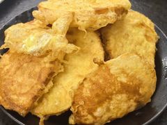 炸馒头片裹鸡蛋-新乡杨记红焖羊肉火锅(天坛南门店)