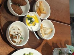 餐前面包-ELI FALAFEL Lebanese&Mediterranean黎巴嫩美食(富城路店)