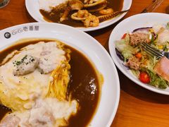 奶油鸡肉蛋包饭-CoCo壱番屋(久光百货店)