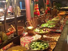 自助取餐区-北京希尔顿逸林酒店-逸轩西餐厅-自助餐厅