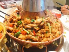 招牌蛙锅-老佛爷铜炉蛙锅(海岸城店)