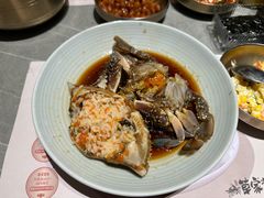 -草家酱蟹炭火烤肉店(珲春南路一店)