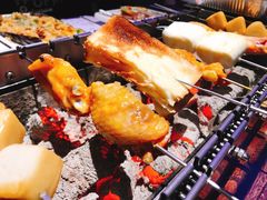 烤鸡翅-三个蒙古大叔羊肉串(大宁店)