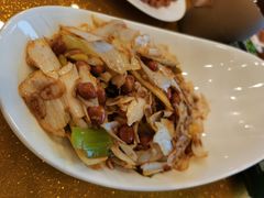 大葱虾皮拌花生-秦三驴(云飞街店)