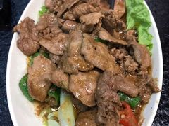 酱爆鹅肝-大自然醉鹅·铁锅火焰鹅(上海联洋店)