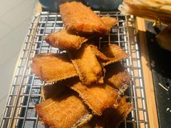 干炸带鱼-老头儿真传-老头儿油爆虾·1987杭州烟火味(湖滨银泰in77D区店)