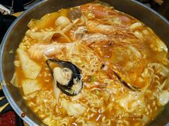 -辛明堂洞韩式芝士年糕火锅(万达店)