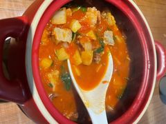 荆芥焖罐牛肉-禾珍珠家常小馆(河南博物院店)