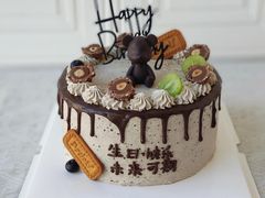 -咖咖熊蛋糕定制·蓝风车动物奶油