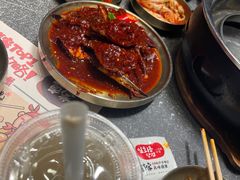 -草家酱蟹炭火烤肉店(珲春南路二店)