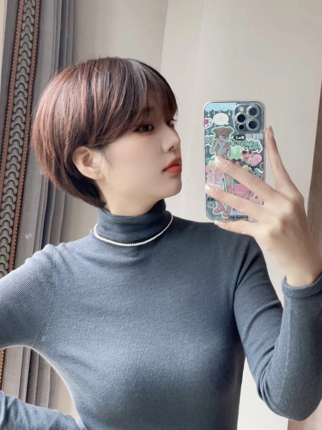 韩国最热门流行的女生个性发型图