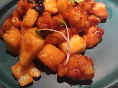 鲜果菠萝里脊-蜜桃花开·中西融合菜E&W(南长街店)