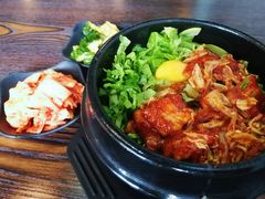 炒泡菜石锅拌饭-HONGA HONGA雄家(曹路店)