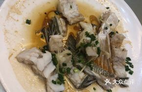 Steamed Sea Bass Bones