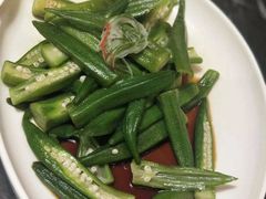 白灼秋葵-大鸭梨烤鸭(甘家口店)