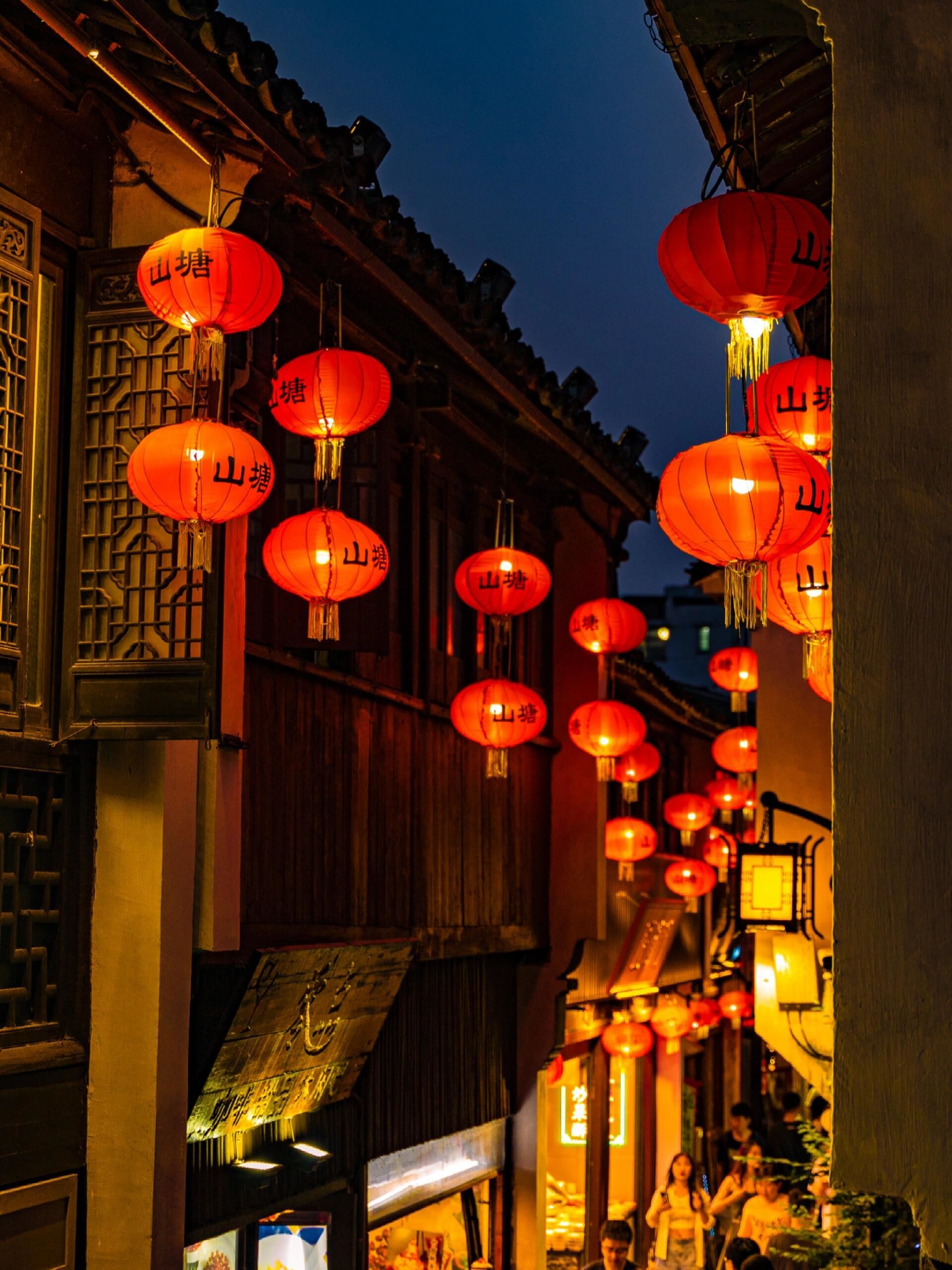 灯笼下,我的旅行记忆✨