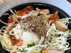铁板奥尔良鸡排饭-豪客来牛排(红豆万花城店)