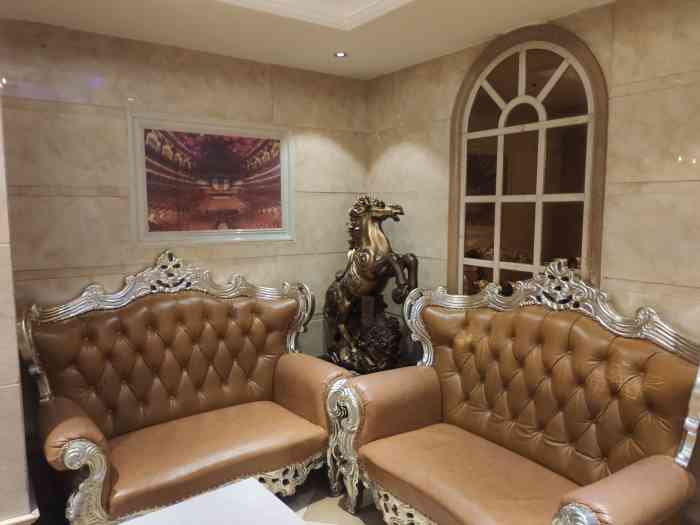 亮歌量贩式ktv(吴中路店)-"曲库挺老的 音效不太好 房间有烟味 优点.