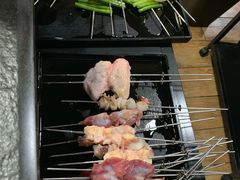 -長壹旋转烤吧 农家鸡火锅