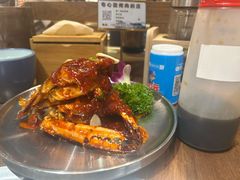 -明洞阿姨·韩式酱蟹烤肉·创意料理(三元桥店)