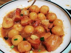 -东来菜馆•手抓海鲜家常菜•海鲜锅贴(鸽子窝店)