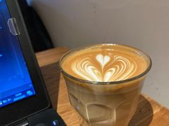 燕麦奶拿铁-Punchline Coffee&Roaster(同济大学店)