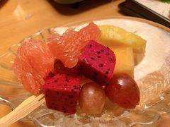 水果拼盘-王鼎精致料理铁板烧(世博源店)