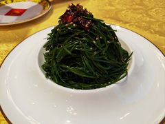 炝拌草原沙葱-德乐海蒙餐