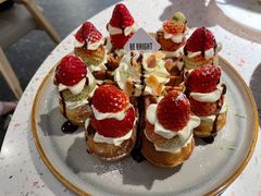 草莓忌廉华夫饼-BE BRIGHT KITCHEN(正佳广场店)