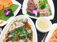 黄豆酱蒸小海鱼-刘记糟粕醋海鲜烧烤