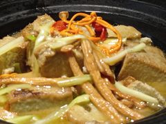 石锅鲜菌黑豆腐-玉玲珑(陆家嘴店)