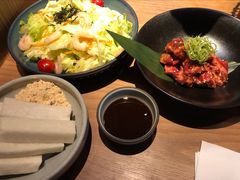 和风野菜色拉-烧肉达人•炭火烧肉(新天地店)