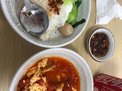 -两勺子一碗口水鸡拌面
