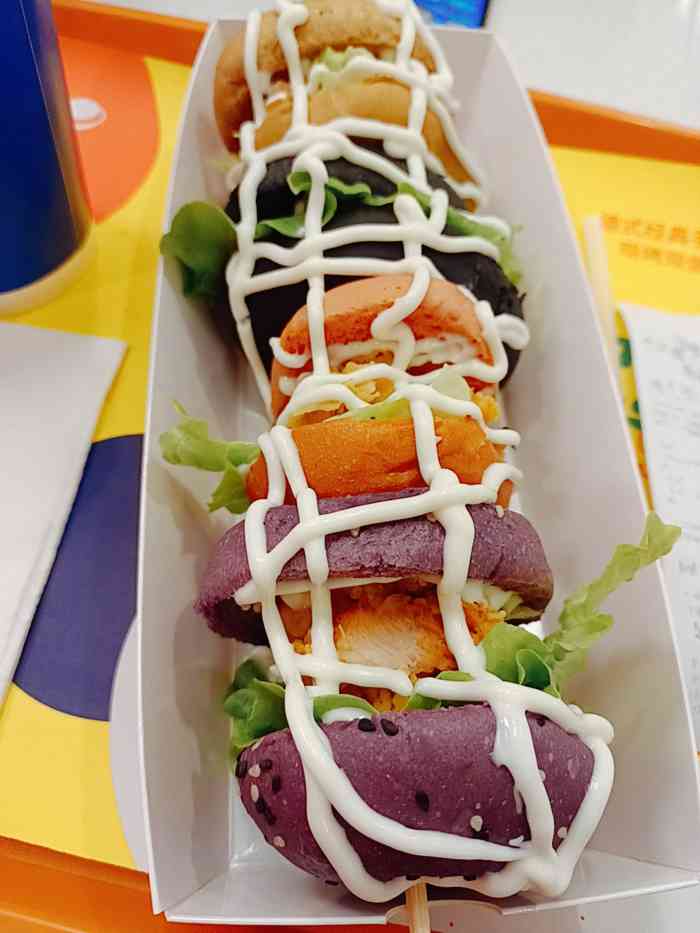 麦兹德手工汉堡-"很新鲜的串串汉堡9692口味还挺多然.