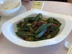 XO酱爆秋葵-好彩海鲜酒家(帝国中心店)