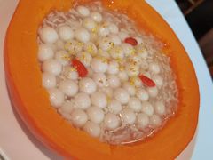 南瓜酒酿小圆子-玫瑰厅上海菜(兴国路店)