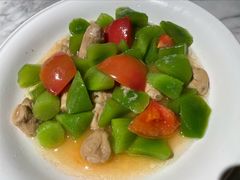 竹荪蛋烩青笋-懒人盐府人家(航天桥店)