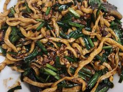 农家红炒长鱼炒面-三百碗宝应长鱼面(板仓街店)