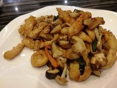 菌菇炒鸡柳-华航饭店(华馨小区店)